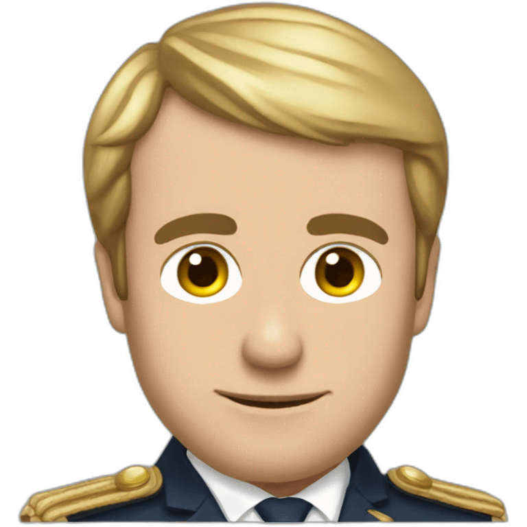 Macron démission emoji