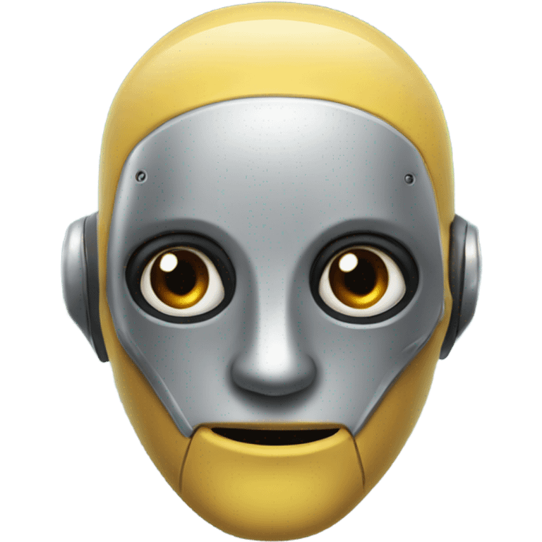 a robot has become a judg emoji