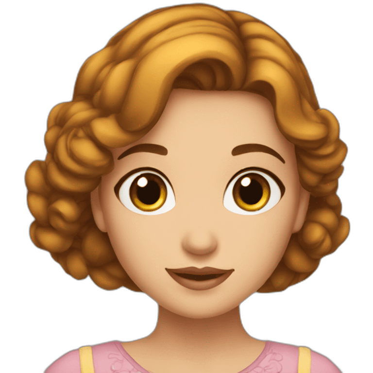 belle fille emoji