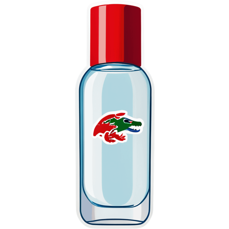 Lacoste red eau de toilette emoji