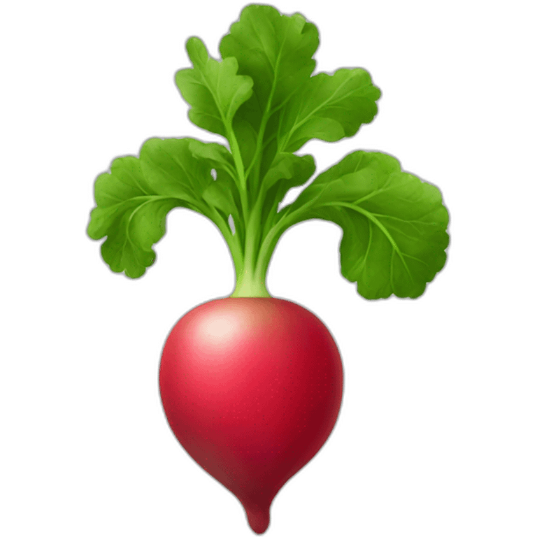 radish emoji