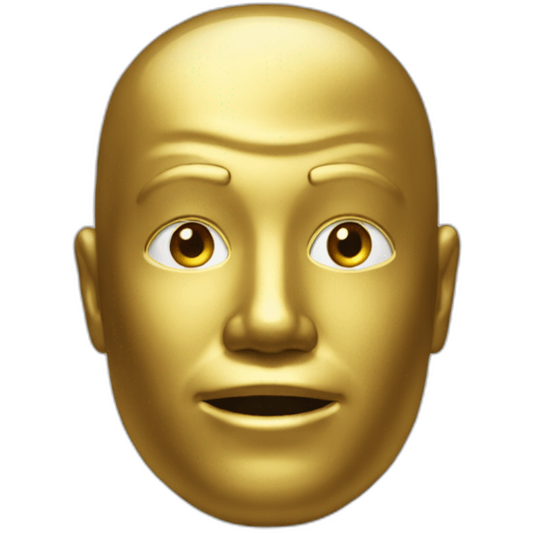 gold man emoji