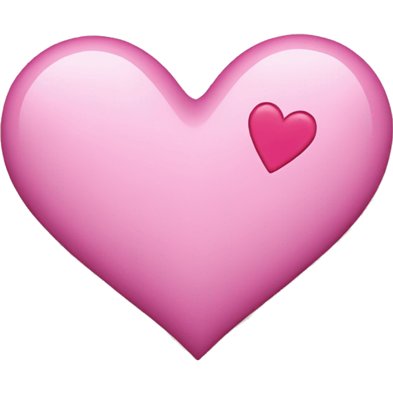 Pink heart patched up emoji