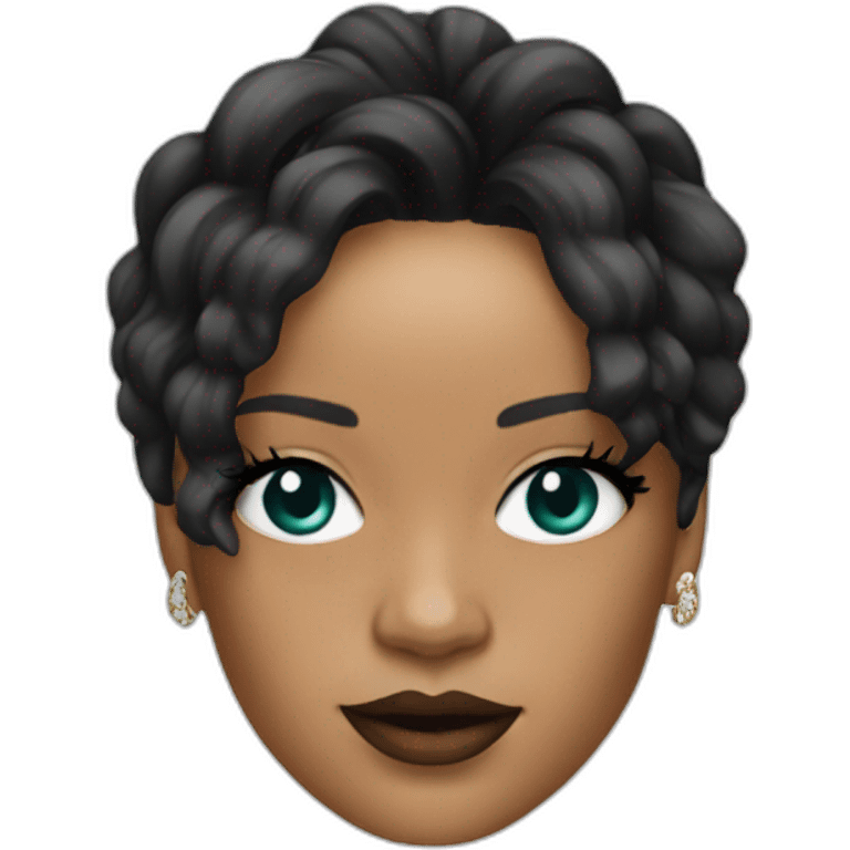 Rihanna singer emoji