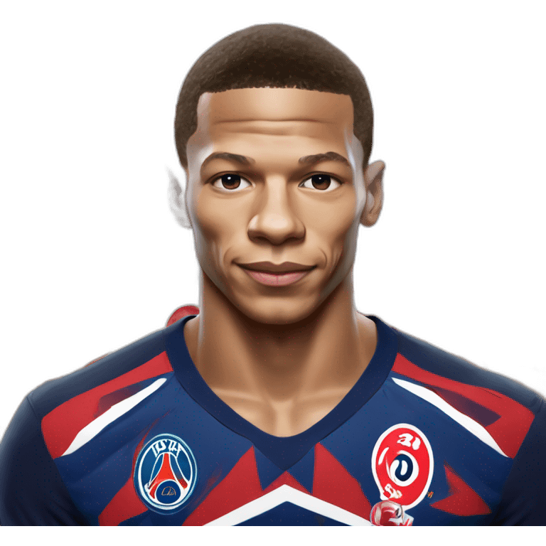 Kilian Mbappé boit du coca emoji