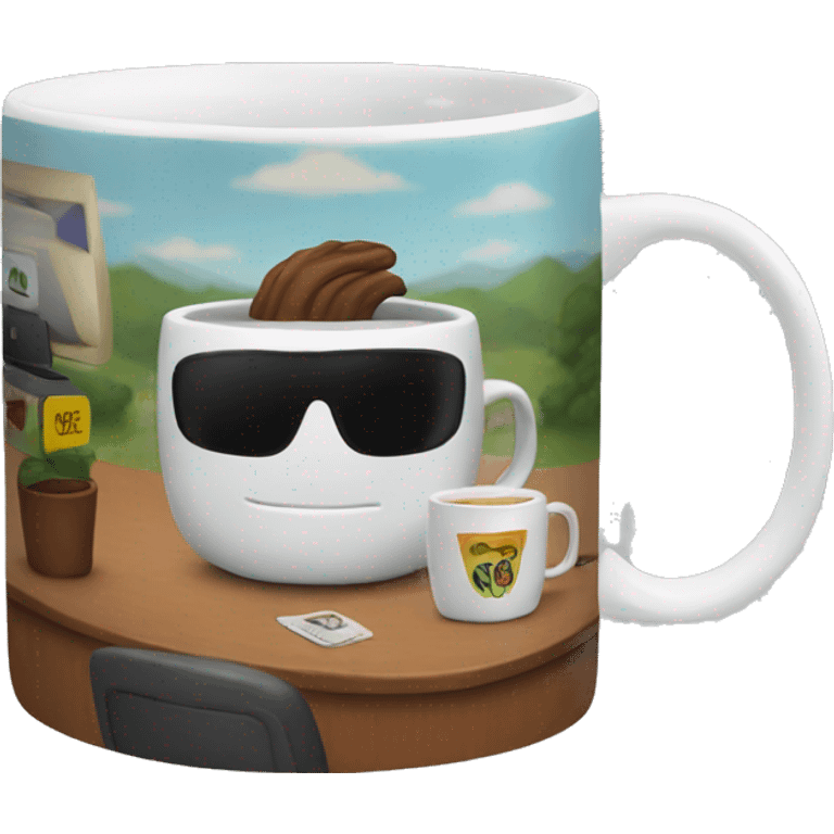 Central perk mug emoji