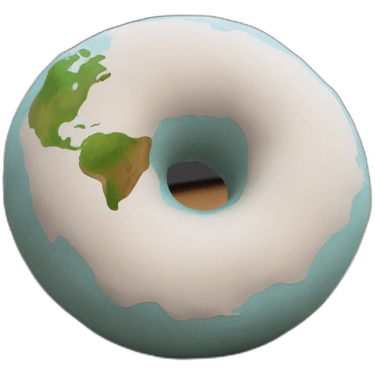 earth-as-donut emoji