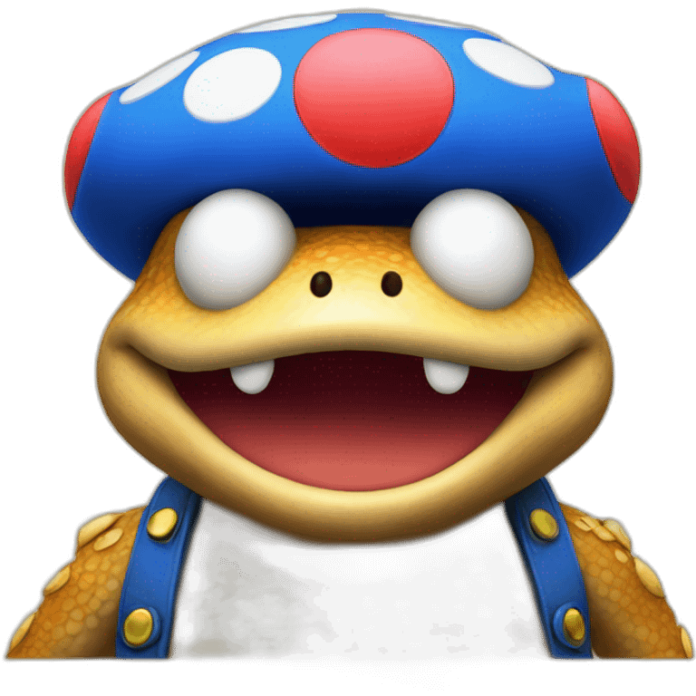 Mario toad emoji