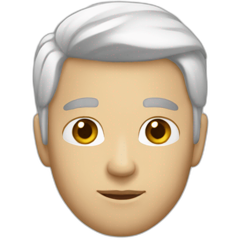 white modern adventurer emoji