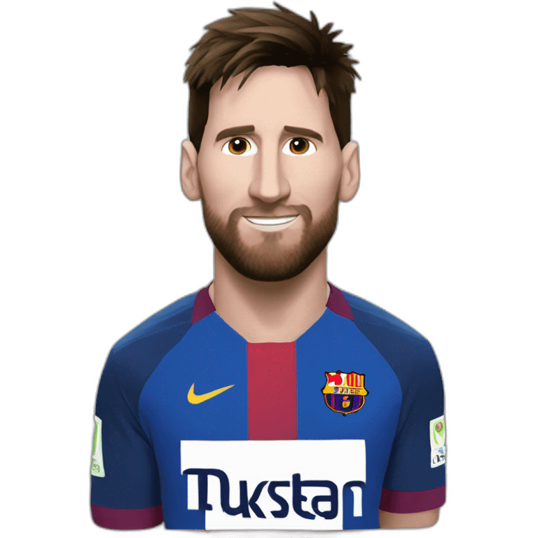 Messi qui marque un but emoji