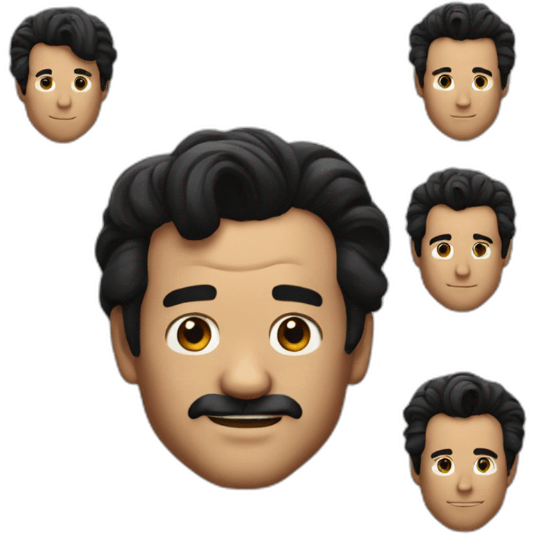 Bill murray black hair emoji