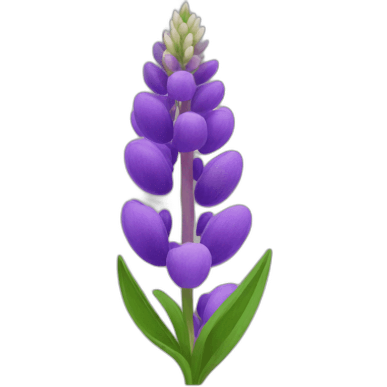 lupine flowers  emoji