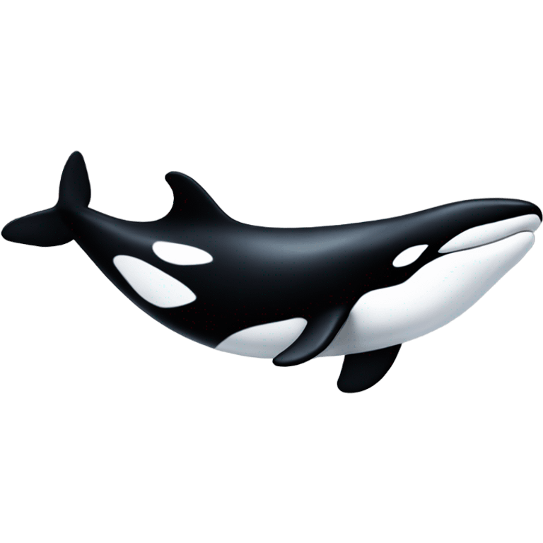 Orca whale  emoji