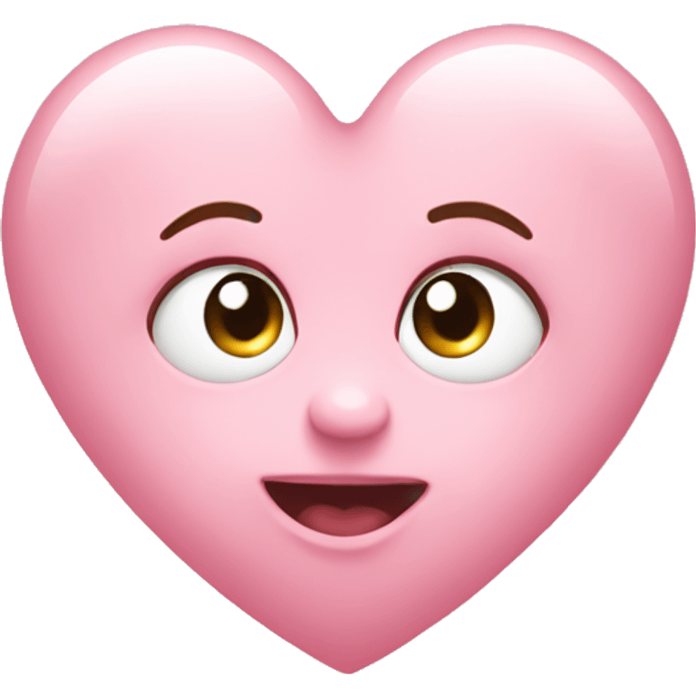 baby pink heart emoji