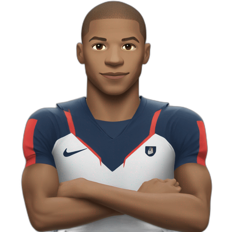 Mbappe with turtul ninja emoji