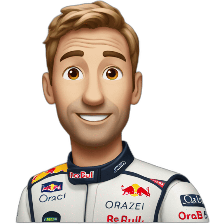 Oracle Red Bull racing emoji