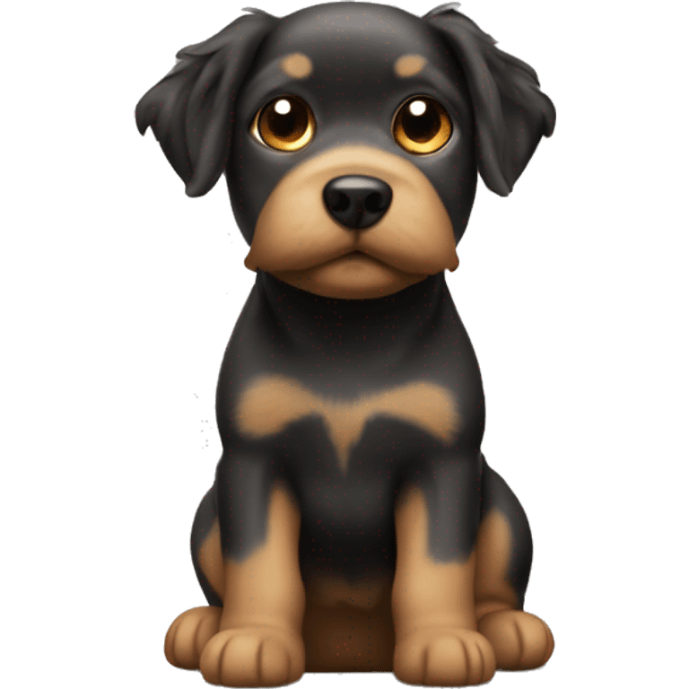 Dog mini york  emoji