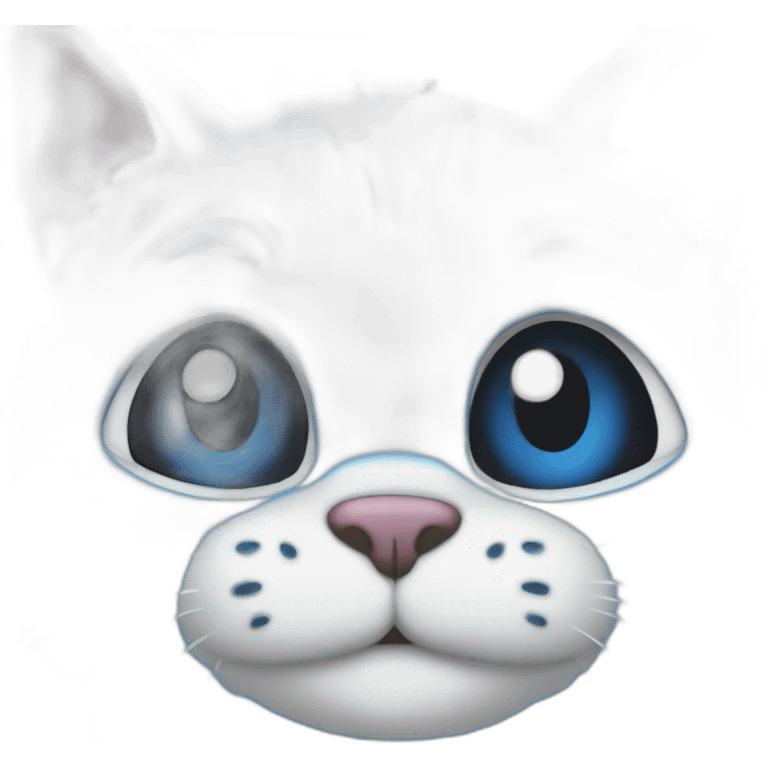 Meme blue cat smurf emoji