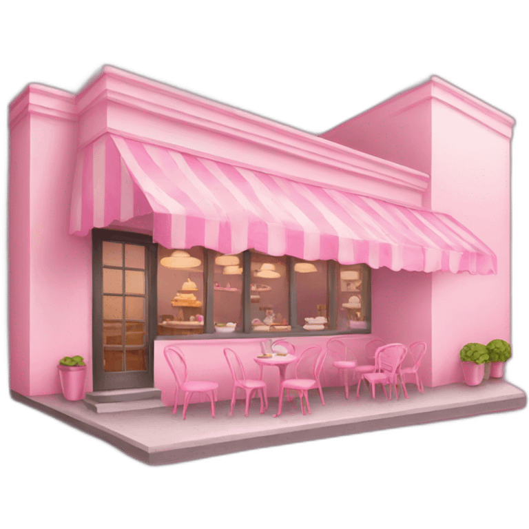 pink Cafe emoji