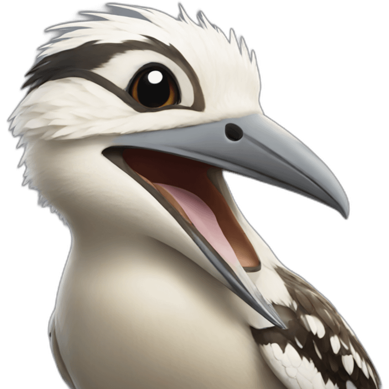 kookaburra laughing  emoji