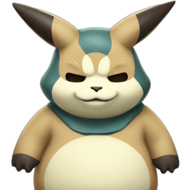 Combination eevee snorlax emoji