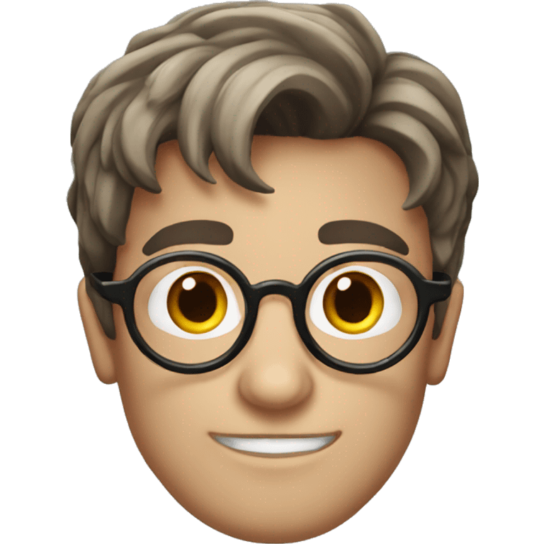 harry potter with glasses emoji