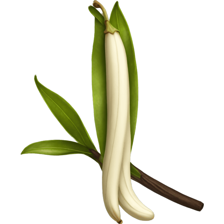 Harvested vanilla beans emoji