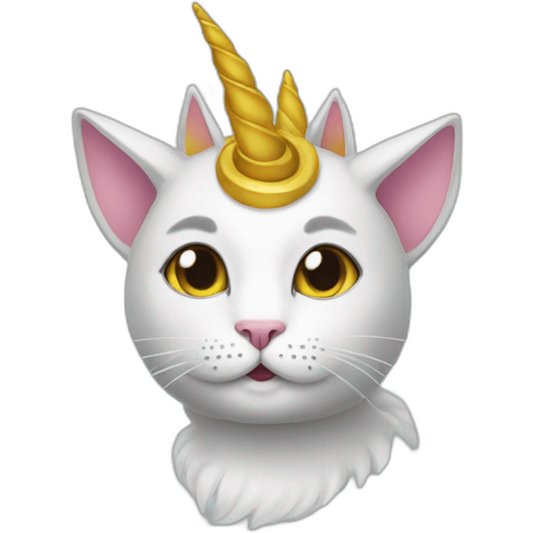 Cat licorn emoji