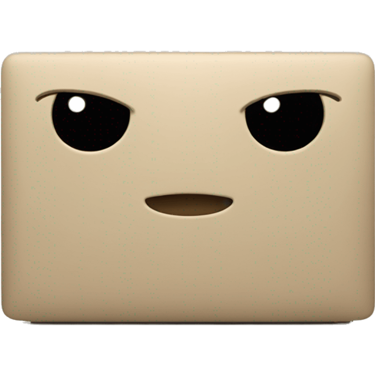 beige macbook emoji