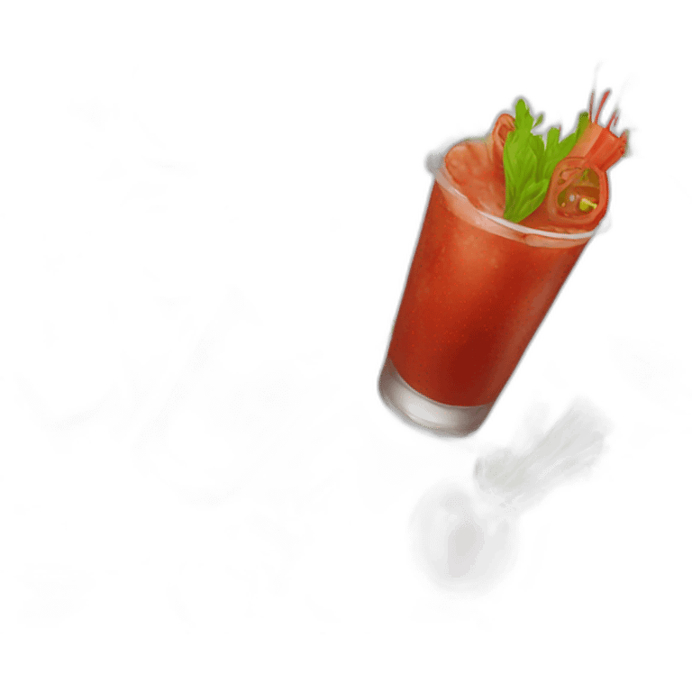 Bloody mary emoji