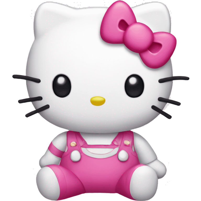 Hello kitty good emoji