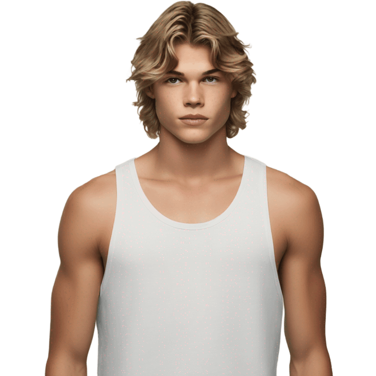 jordan barrett with brown hair emoji