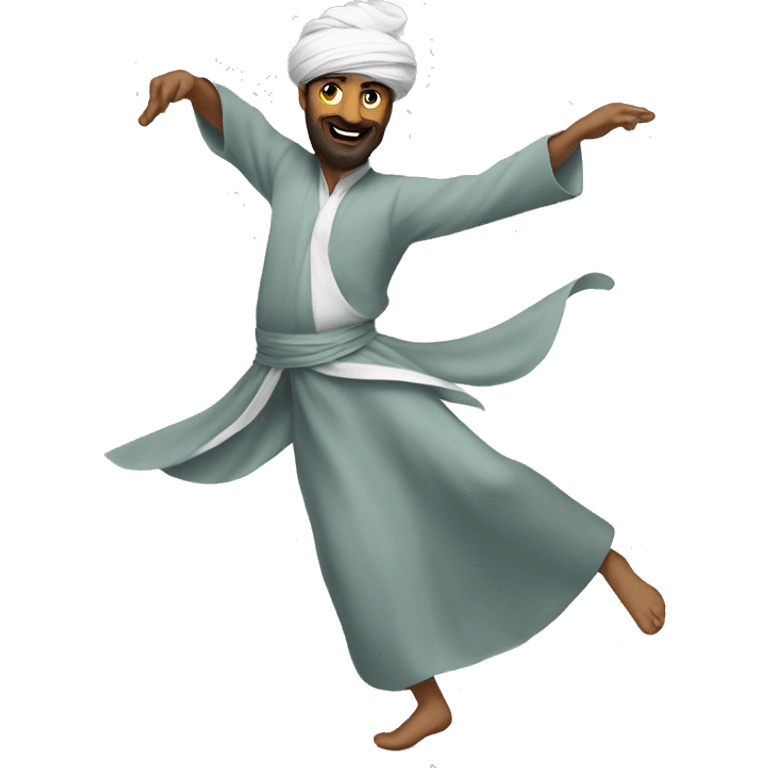 Modern sufi dance emoji