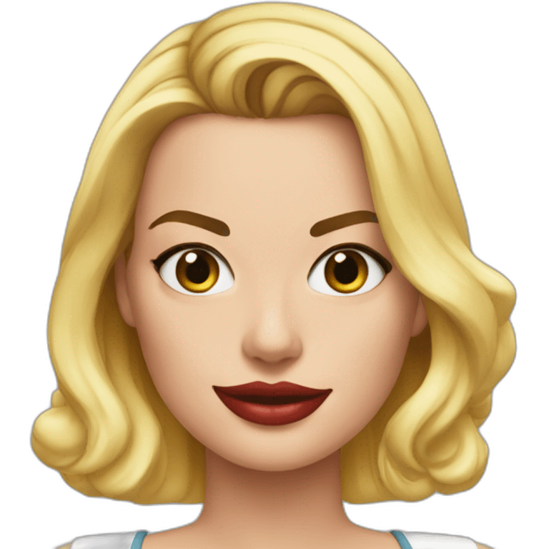 margot robbie emoji