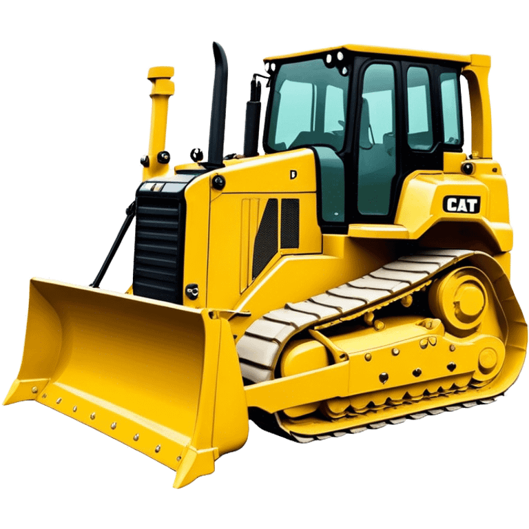 Bulldozer - CAT D6T (Model Year: 2021) (Iconic colour: Yellow) emoji