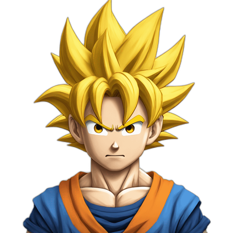 Goku super sayain blue emoji