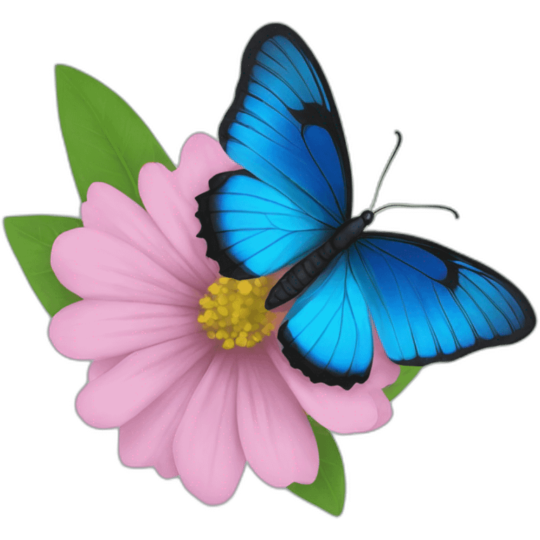 MARIPOSA AZUL emoji