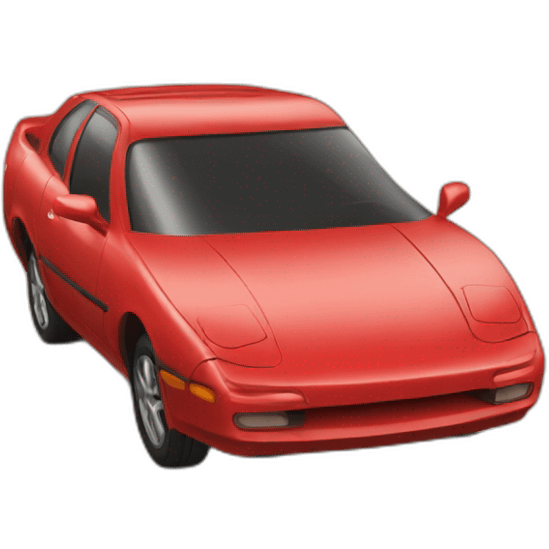 Émois red car emoji