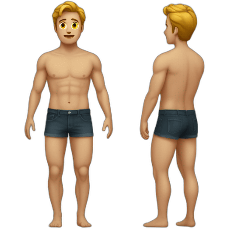 CUERPO MASCULINO EN FORMA emoji