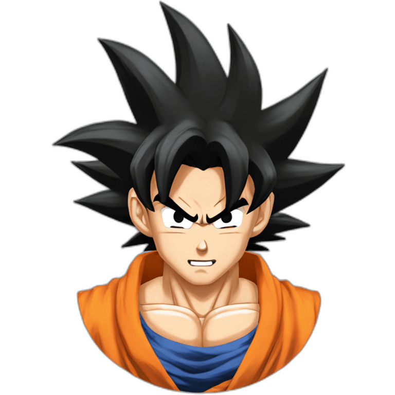 head of goku ssj emoji