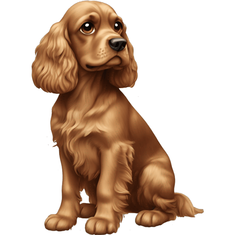 cocker spaniel emoji