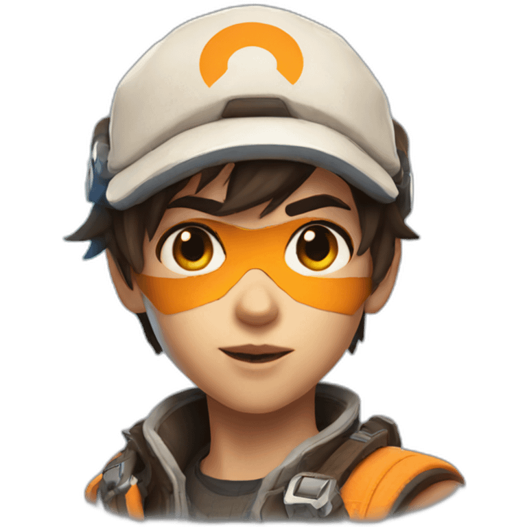 tracer from overwatch emoji