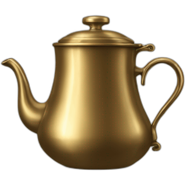 brass turkish coffe pot emoji