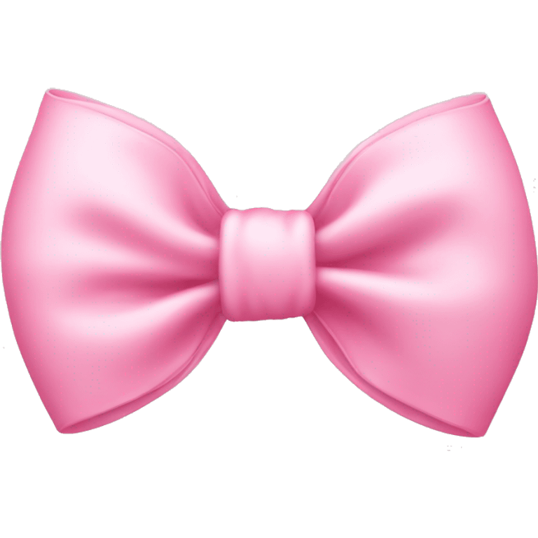 Baby pink bow emoji