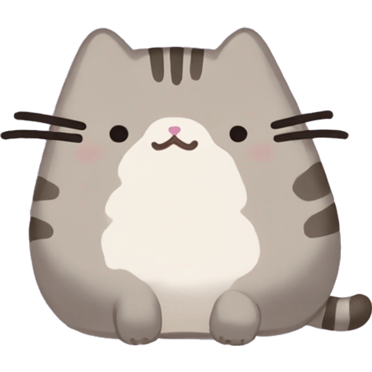 Pusheen the cat emoji