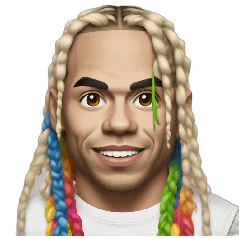 6ix9ine rapper emoji