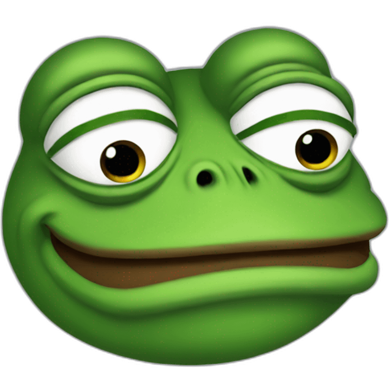 Pepe frog emoji