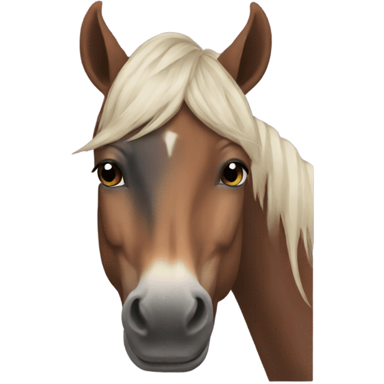 Gay horse emoji