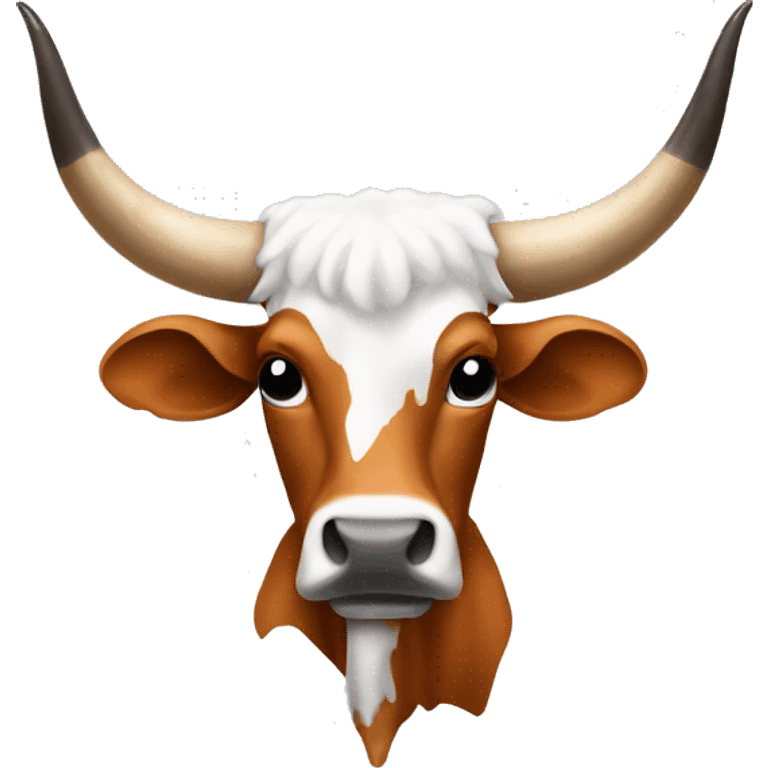 Longhorn wearing a chain  emoji