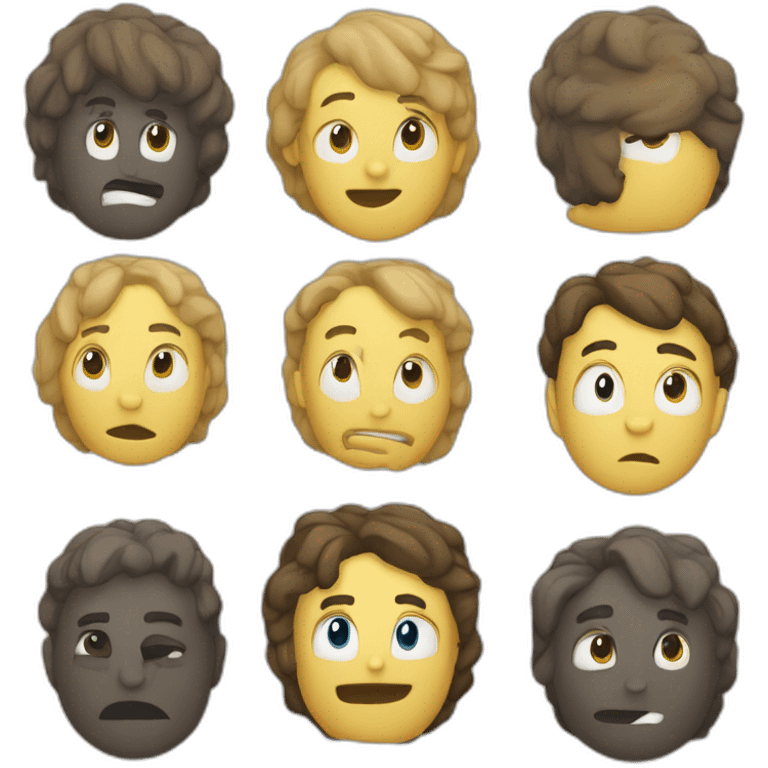 Quelqu'un qui tombe par terre emoji